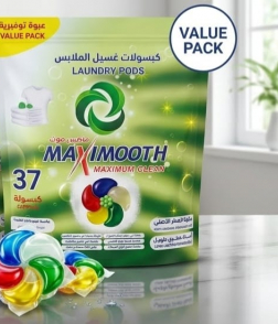 ماكس موث كبسولات غسيل الملابس37 كبسوله