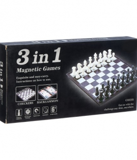 لعبة طاولة وشطرنج 3×1
