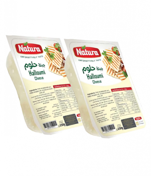 ناتيورا جبنة حلوم 250جم *2 حبة ناتيورا جبنة حلوم 250جم *2 حبة