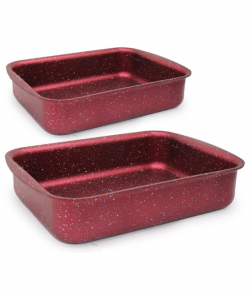 طقم صواني جرانيت 2 حبه