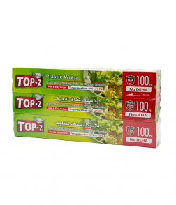 توب-ز بلاستيك شفاف للتغليف 30م × 30سم 