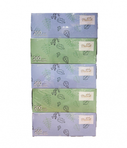 هاواي مناديل وجه 200 منديل * 5 حبة