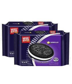 زيس- بسكويت ساندويتش الشوكولاتة بنكهة الفانيليا 264.6 غرام ×2