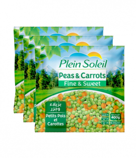 بلان سولاي بزيلاء وجزر مجمدة 400 غ ×3