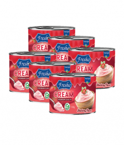 فريشو قشطة بالفراولة 150 جم *6حبة