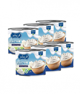 فريشو قشطة سادة 150 جم *6حبة
