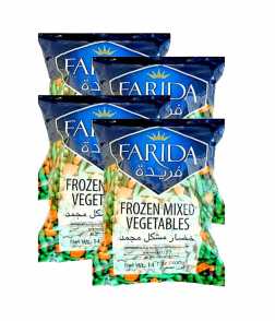 فريدة خضروات مشكلة مجمدة 400جم ×4