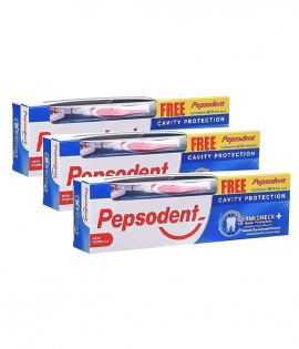 بيبسودينت معجون اسنان 150جم *3حبة