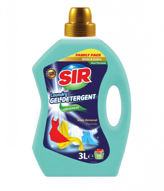سير جل غسيل الملابس 3 لتر سير جل غسيل الملابس 3 لتر