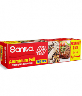 سانيتا ورق المنيوم قصدير 300 مم × 85م