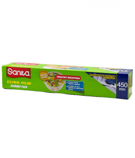 سانيتا نايلون تغليف 450مم × 200م مع قاطع