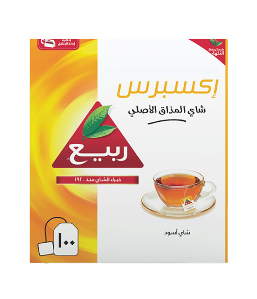 شاي اسود ربيع اكسبريس الاصلي 100كيس شاي اسود ربيع اكسبريس الاصلي 100كيس