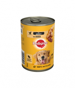 بيدجري اكل كلاب بالغة مع الدجاج قطع كاملة 400جم