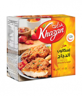 خزان اسكالوب الدجاج فيليه بالبقسماط حار 400 جم