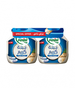 بينار جبن كريم كاسات 500جم 2 حبه