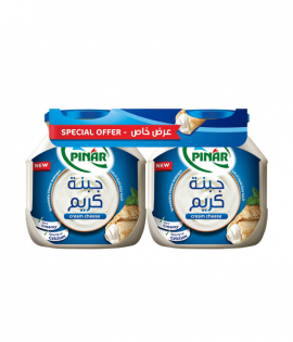 بينار جبن كريم كاسات 500جم 2 حبه