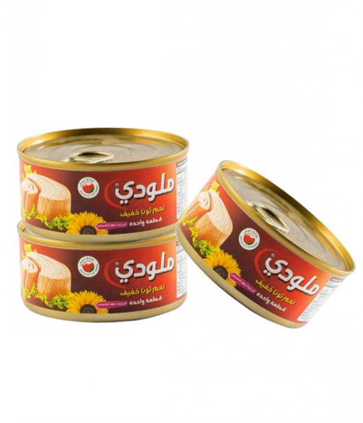 ميلودي - لحم تونة 3 × 160 جرام