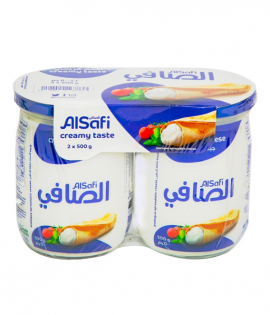 الصافي - جبنة كريمية كاملة الدسم 2 × 500 جم