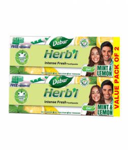 دابر معجون اسنان عشبي منعش 150جم ×2