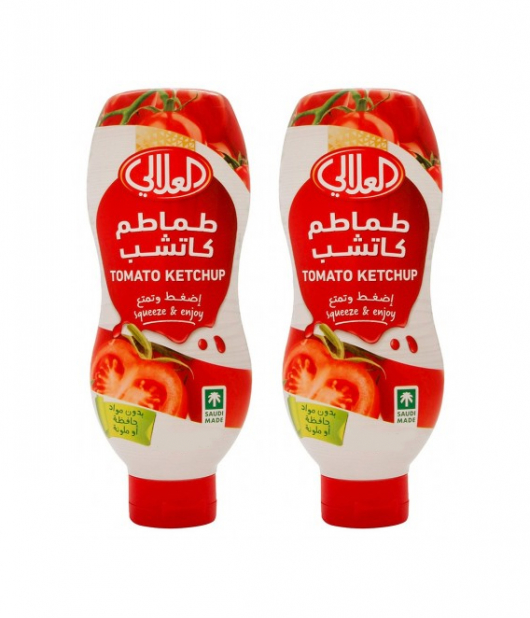 العلالي كاتشب 585 جم * 2 حبة العلالي كاتشب 585 جم * 2 حبة