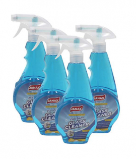 جانكس بخاخ ملمع الزجاج 500 مل 4 حبة
