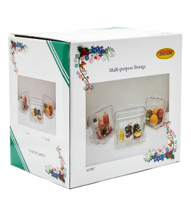 صندوق شفاف كامل صغير