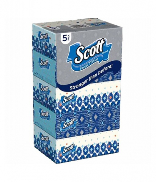 مناديل وجه سكوت 160 منديل *5 حبة مناديل وجه سكوت 160 منديل *5 حبة