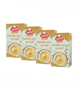 الكسيح حمص بالطحينه كريمي 135جم*4