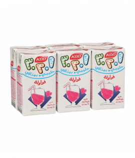 كي دي دي حليب فراولة 125 مل *6