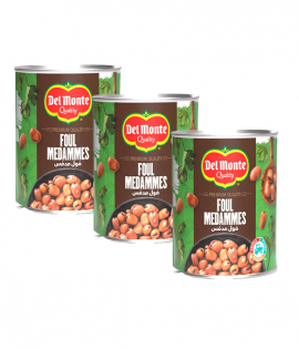 ديلمونتي فول مدمس 400 جم*3حبة