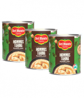 ديلمونت حمص بالطحينة 400 جم*3