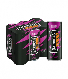 بربيكان تيربو شراب شعير نكهة التوت 240مل*6