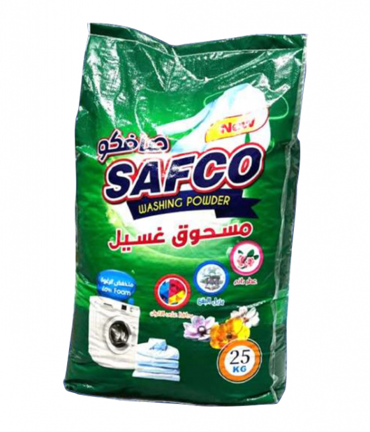 صافكو مسحوق غسيل الملابس 25 كجم اتوماتيك صافكو مسحوق غسيل الملابس 25 كجم اتوماتيك