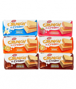 ويفر تيفاني المقرمش بالكريمة ٧٦ جرام × ٦ عبوات