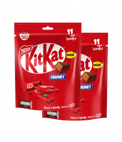 كيت كات شانكي ميني 176جم 11قطعة كيس *2حبة