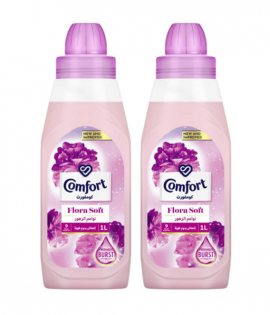  كمفورت نواعم الزهور 1 لتر 2 حبة 