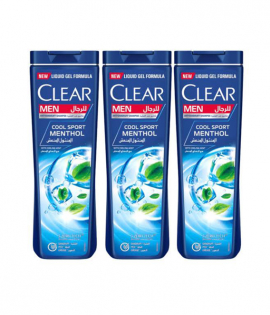  كلير شامبو للرجال 3حبه *400ملى