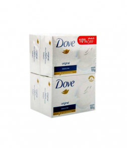 دوف صابون ابيض 4×125 جرام
