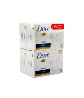 دوف صابون ابيض 4×125 جرام