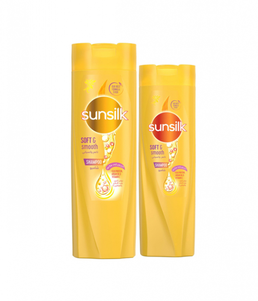 صانسيلك شامبو لشعر ناعم وحريري 400مل + 200مل صانسيلك شامبو لشعر ناعم وحريري 400مل + 200مل