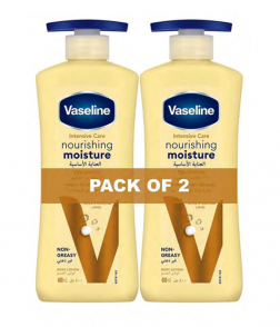 Vaseline Body Lotion 400ml x2