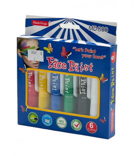 تلوين وجه 6 الوان