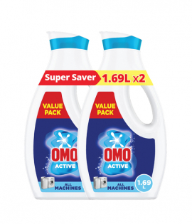 اومو اكتيف سائل غسيل ملابس 2*1.69 عادي واتوماتيك