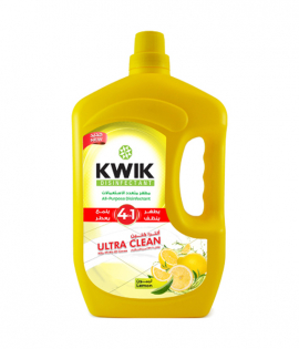 كويك معقم ومنظف الارضيات بالليمون 3 لتر