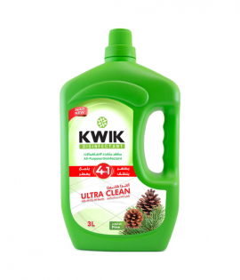 كويك معقم ومنظف الارضيات بالصنوبر 3 لتر