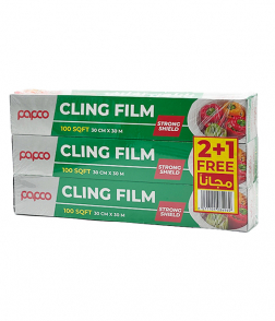 بابكو نايلون تغليف قوي 30سم × 30م 3 حبات 