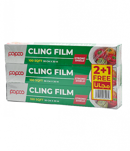 بابكو نايلون تغليف قوي 30سم × 30م 3 حبات 