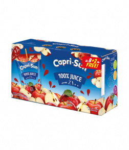 كابري صن 100٪ تفاح 200 مل × 10