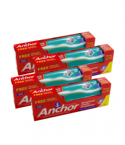  انكور معجون اسنان ادوانس 150مل×4حبه