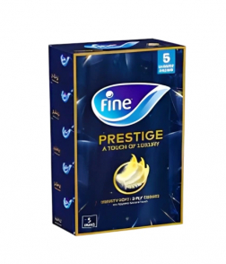 Tissues Facial Fine Prestige 5 × 96 Tissues
